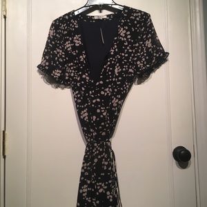 madewell ruffle edge dress